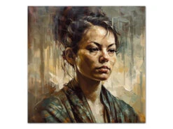 Wandbild Satori #2, Farbig 1:1 -Japan Kunst Verkauf wandbild naiteki na satori 2 farbig 1 1 51 1