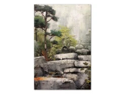 Wandbild Wabi Sabi #2, Japanischer Garten, Farbig 2:3 -Japan Kunst Verkauf wandbild wabi sabi japanischer garten 2 farbig 2 3 19 1